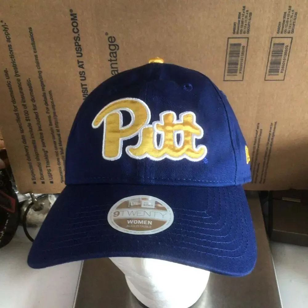 New Era Pitt Panthers Women's Bow Back 9TWENTY Adjustable Hat